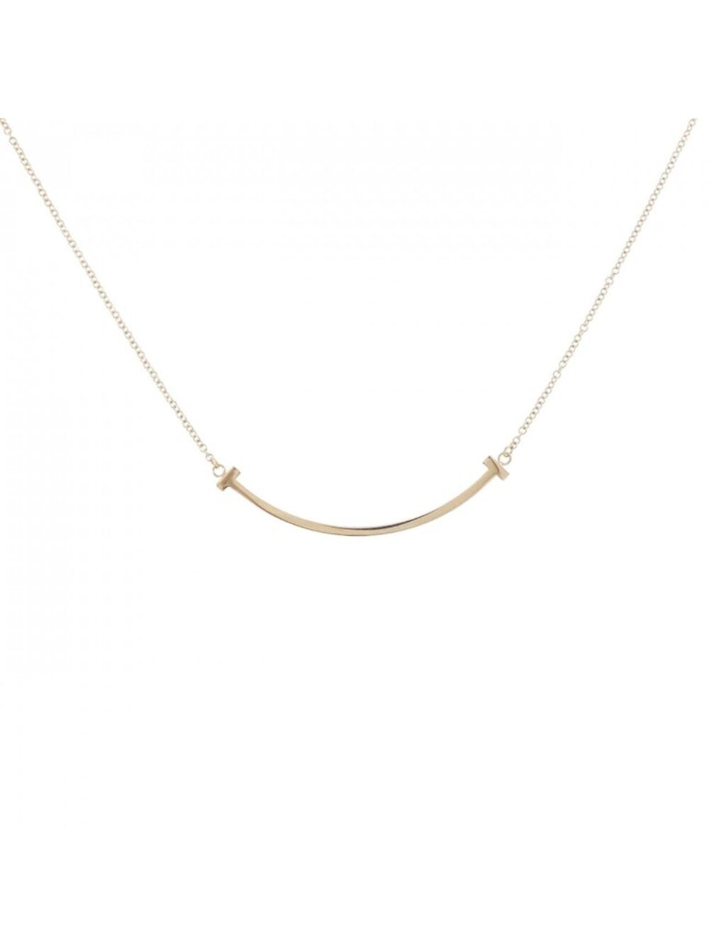 Tiffany & Co T Smile Small Necklace
